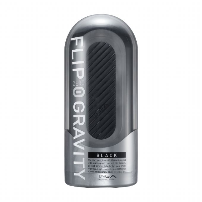 TENGA｜TENGA FLIP 0 GRAVITY BLACK/高彈黑 《TFZ-005》