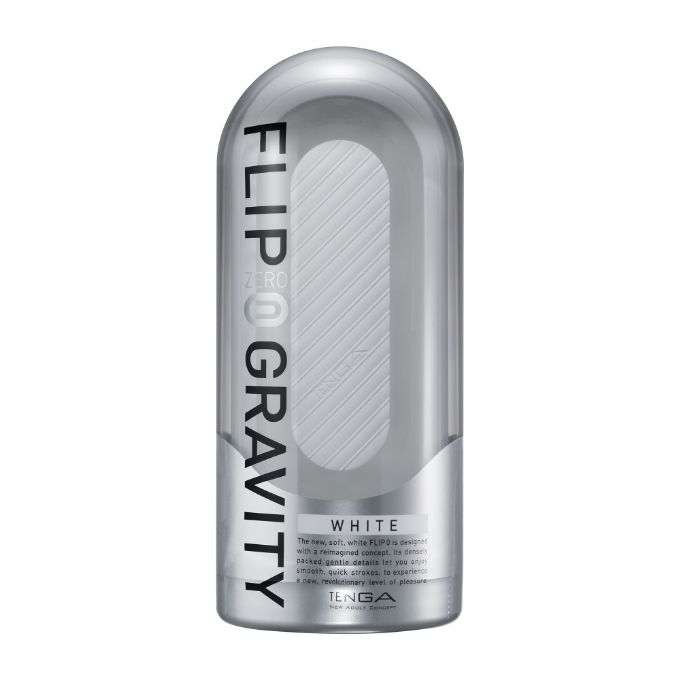 TENGA｜TENGA FLIP 0 GRAVITY WHITE/細緻白 《TFZ-004》