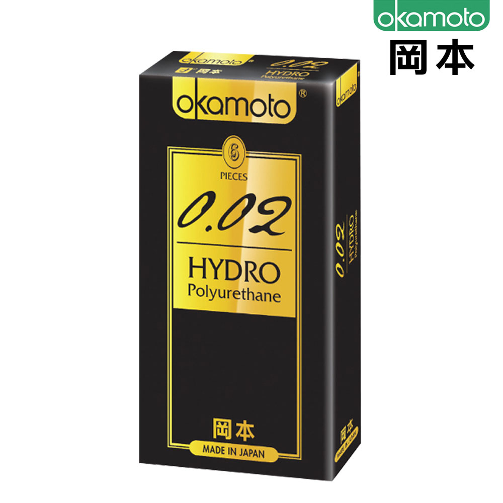 岡本Okamoto｜002 HYDRO 水感勁薄保險套（12入）