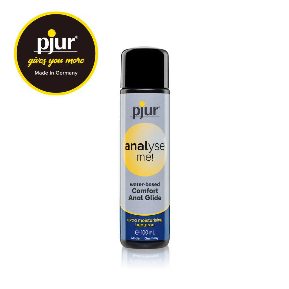 PJUR｜德國 碧宜潤 analyse me! Moisturising 舒適後庭保濕 水性潤滑液 - 100ml