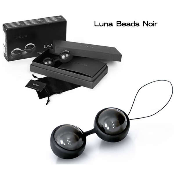 LELO｜瑞典 Luna Beads Noir 露娜球 聰明球 黑珍珠 - 後庭專用