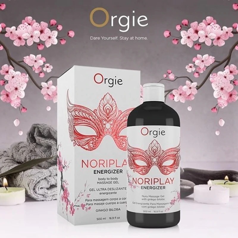 Orgie｜葡萄牙 Noriplay ENERGIZER 身貼身活力型 滑嘟嘟按摩油 GE L- 500ml