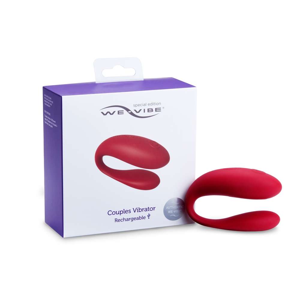 We-Vibe｜加拿大 SE 雙人共震器 C型 跳蛋 - 艷麗紅