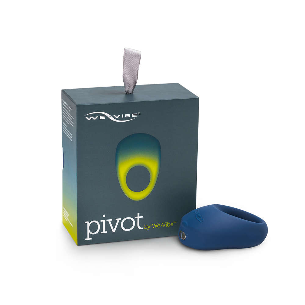 We-Vibe｜加拿大 Pivot 藍牙陰莖震動環BT 遙控跳蛋 - 深藍