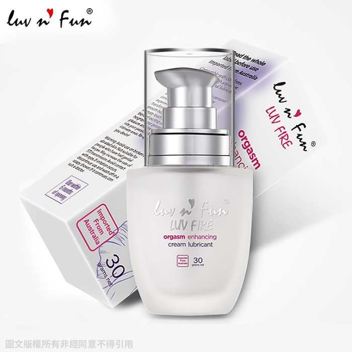 英國LUV Orgasm女性威而柔陰蒂刺激凝露-按壓式典雅瓶裝(30ml)