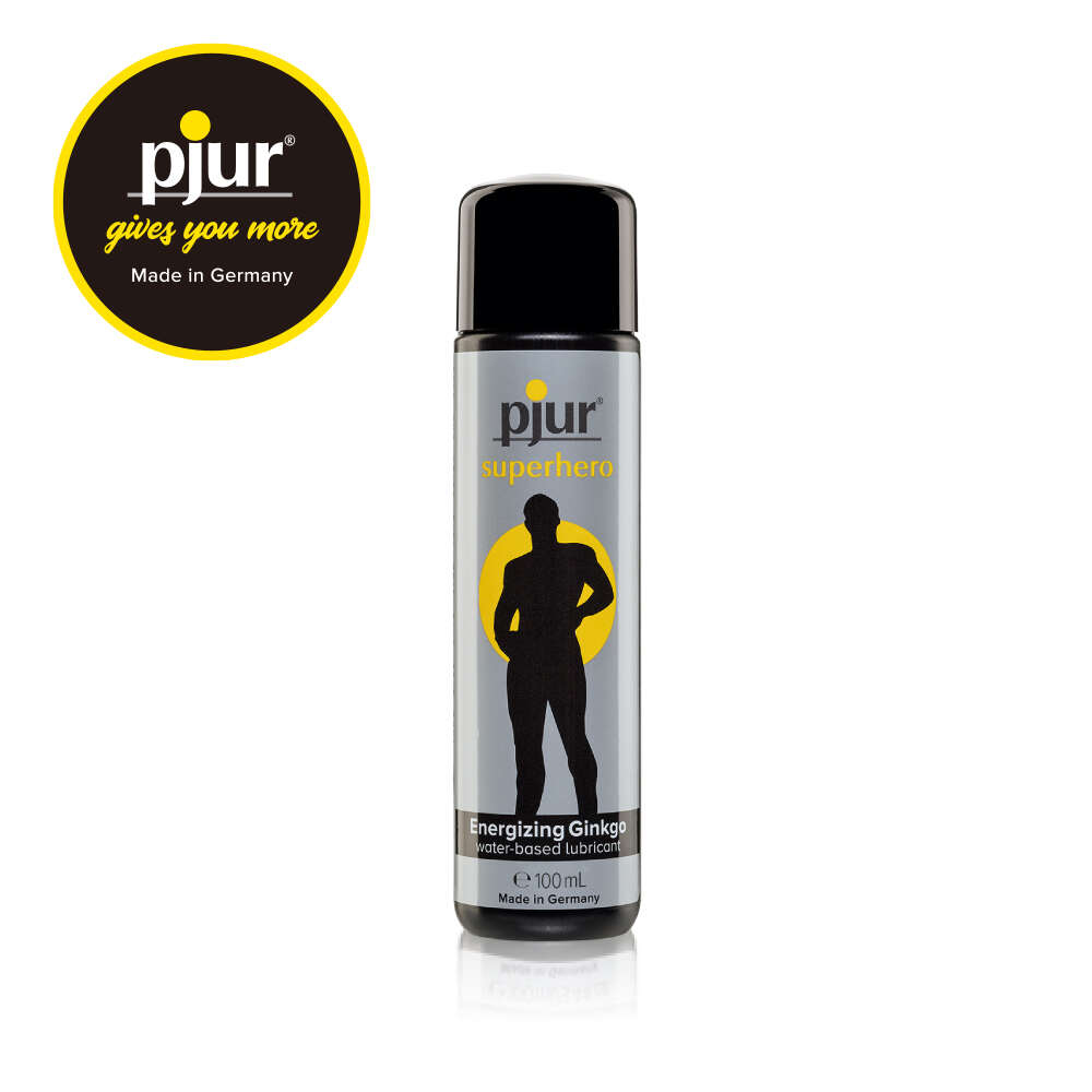 德國PJUR｜碧宜潤 superhero Energizing Glide 超級英雄活力提升水性潤滑液 - 100ml